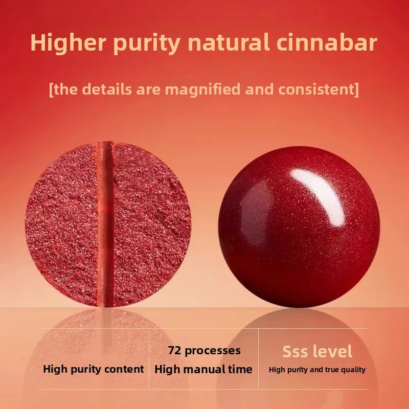 2026 Horse Year Amulet High Content Cinnabar Lucky Beaded Bracelets Taoist Star King Agate HandString Zodiac High Grade Jewelry